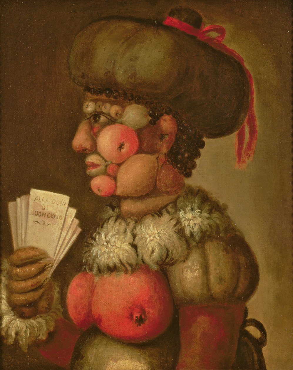 Damen med god smak av Giuseppe Arcimboldo