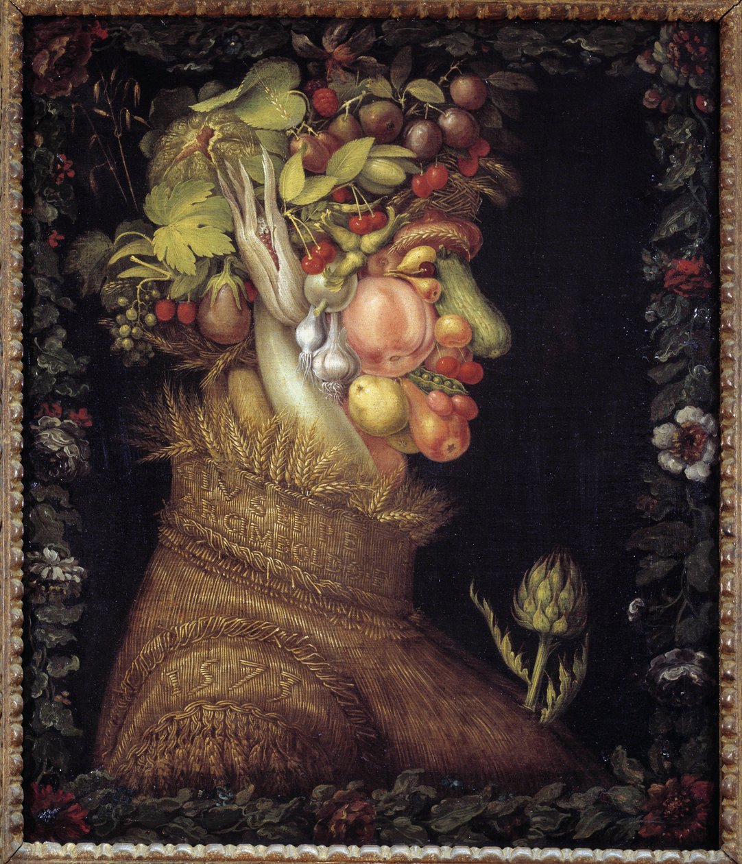 Sommeren. Allegori om årstidene. Maleri av Giuseppe Arcimboldo (1527-1593). Musée du Louvre av Giuseppe Arcimboldo
