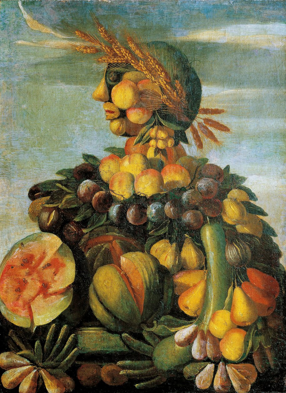 Sommermaleriet av verkstedet til Giuseppe Arcimboldo (Arcimboldi av Giuseppe Arcimboldo