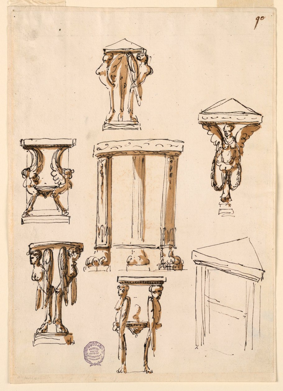 Konsolltabeller av Giuseppe Barberi