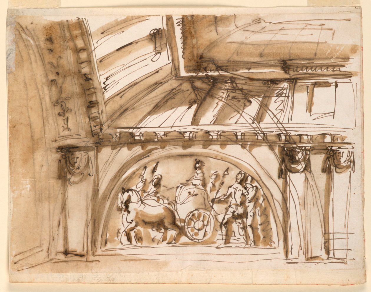 Design for takdekorasjon av Giuseppe Barberi