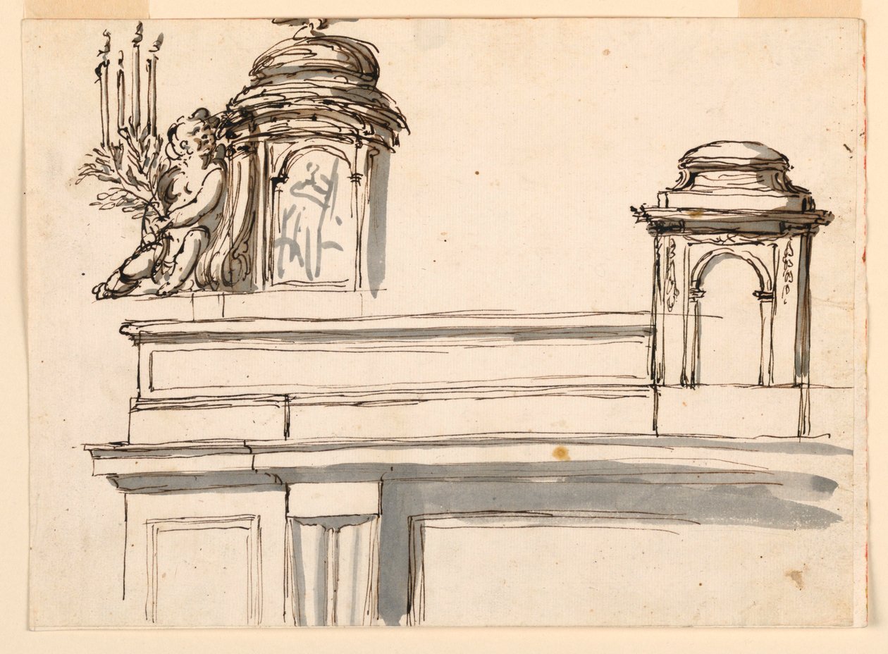 Design for en alter Mensa av Giuseppe Barberi