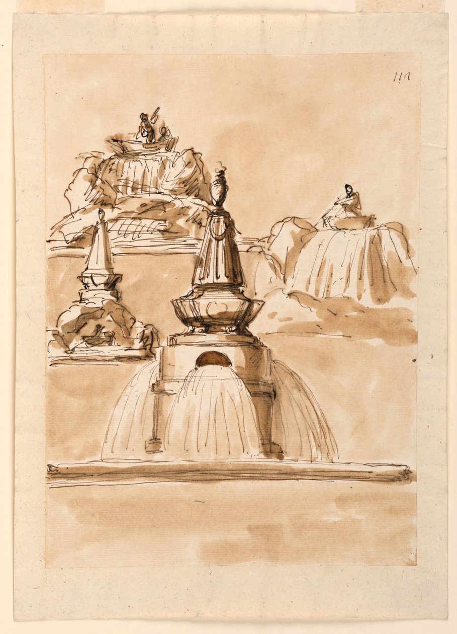 Fontener av Giuseppe Barberi