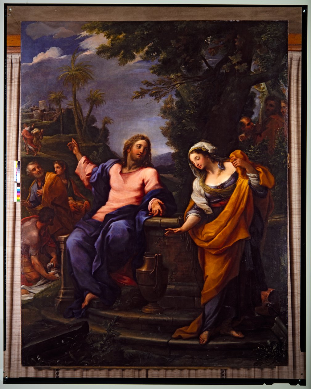 Kristus og kvinnen i Samaria (maleri) av Giuseppe Bartolomeo Chiari