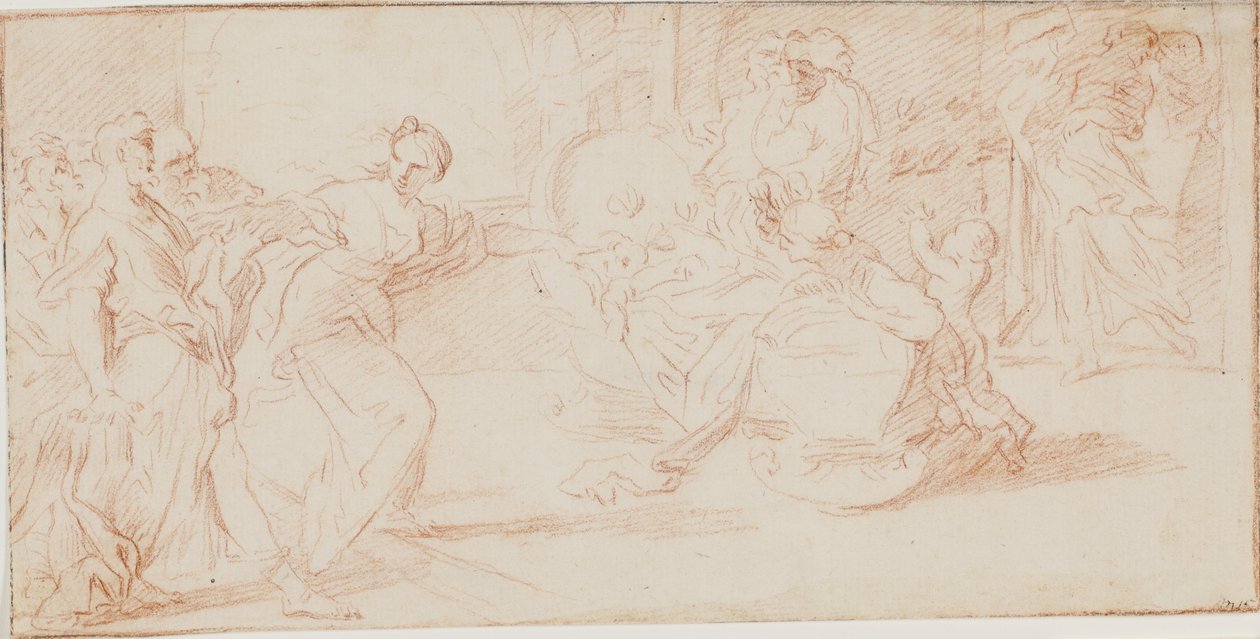 Pindars fødsel av Giuseppe Bartolomeo Chiari