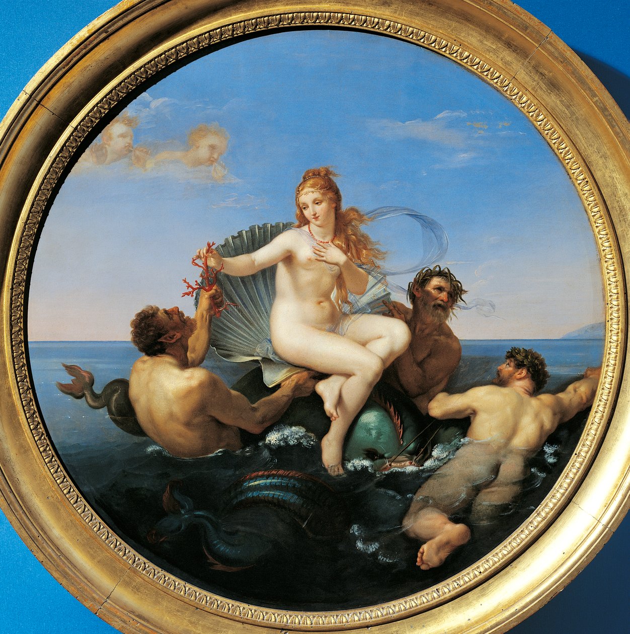 Galatea av Giuseppe Bezzuoli