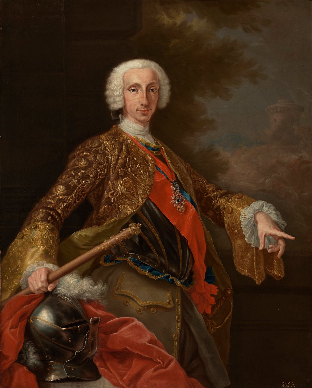 Portrett av Charles (Carlos) III (1716-1788), roi d