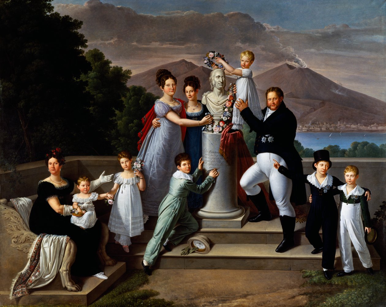 Frans I av de to Siciliene (Napoli av Giuseppe Cammarano