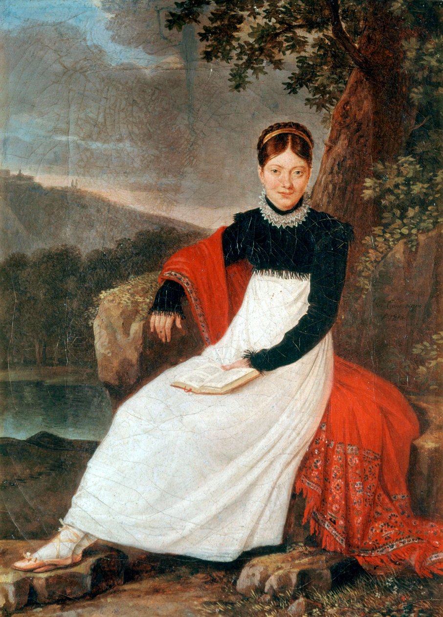 Portrett av Caroline Bonaparte av Giuseppe Cammarano