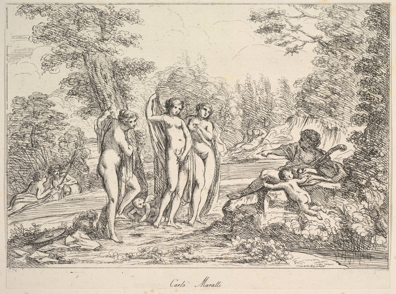 Dommen av Paris, 1740-1802. av Giuseppe Canale
