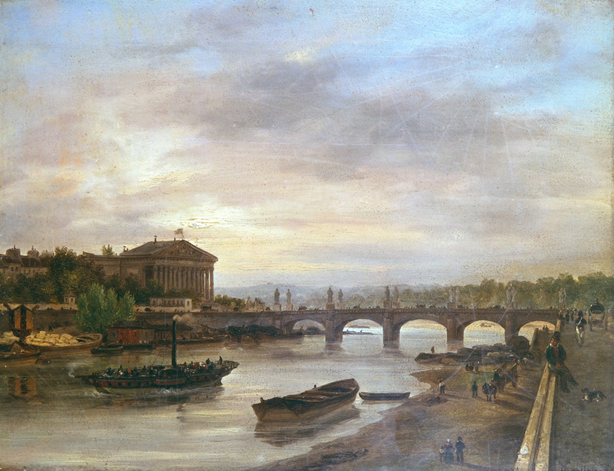 The Boat of St. Cloud før Concorde i 1826 av Giuseppe Canella