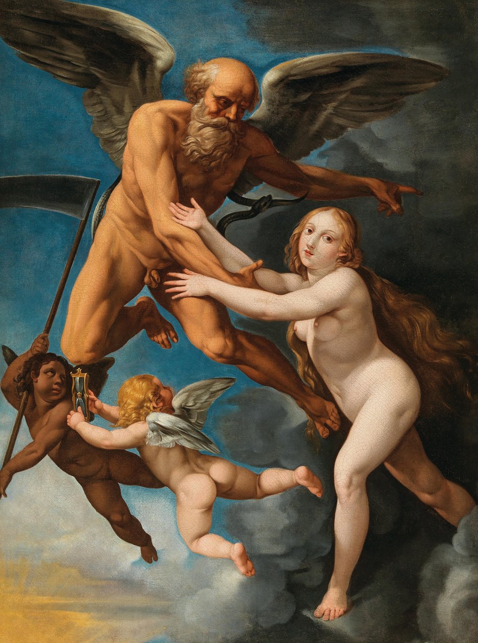 Tidsbortførende sannhet, ca. 1630. av Giuseppe Cesari