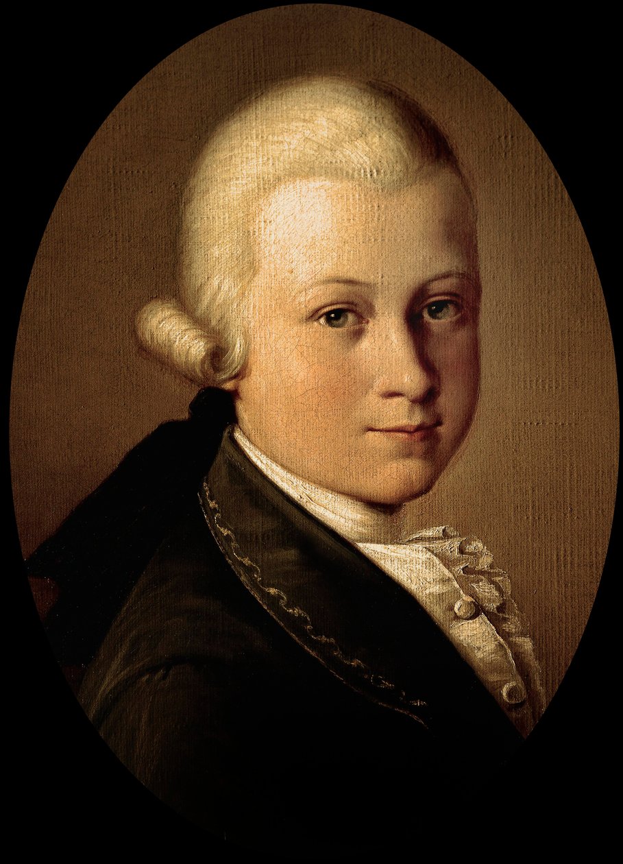 Wolfgang Amadeus Mozart av Giuseppe Cignaroli