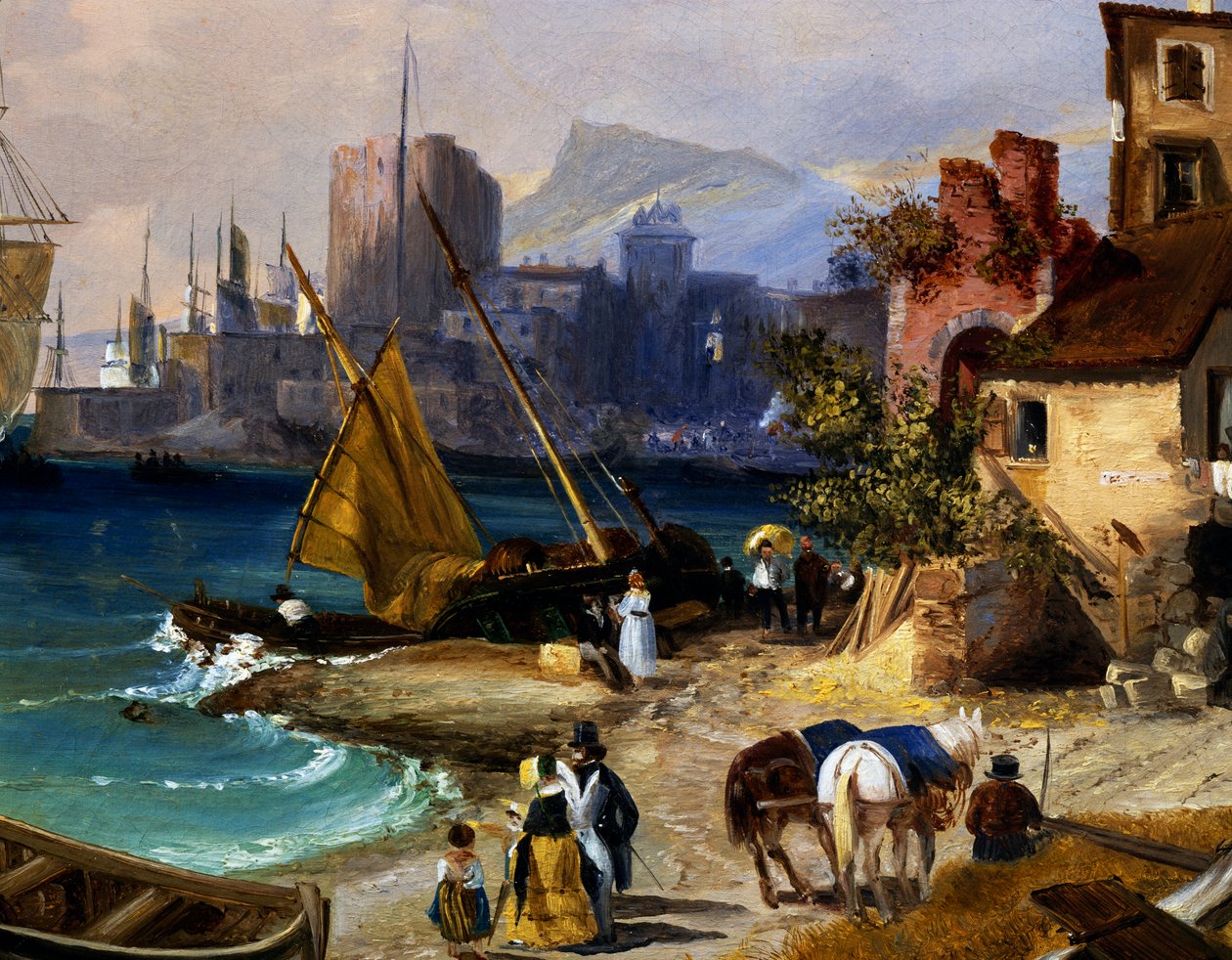 Normandie landsby av Giuseppe Comella