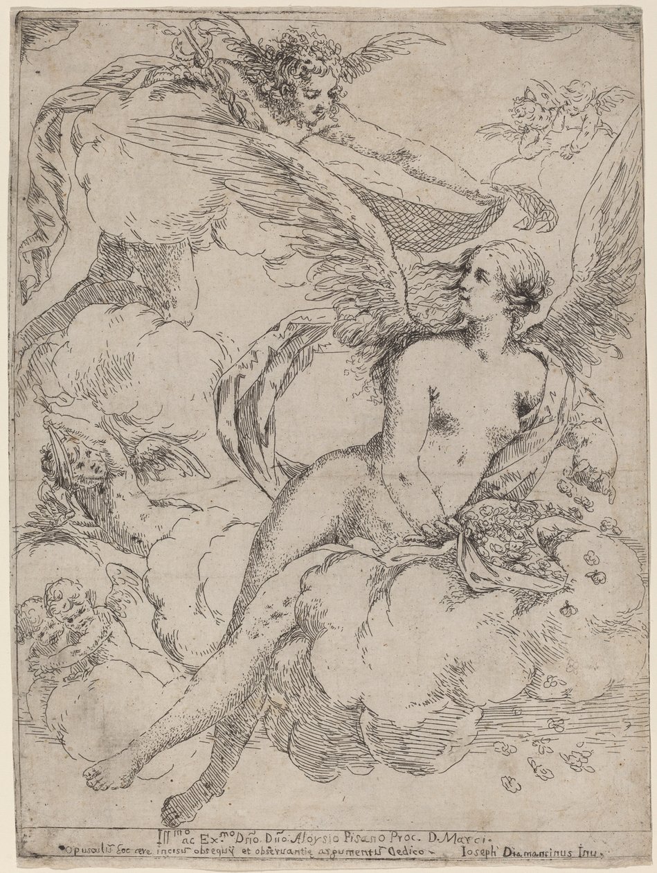 Flora og Merkur av Giuseppe Diamantini