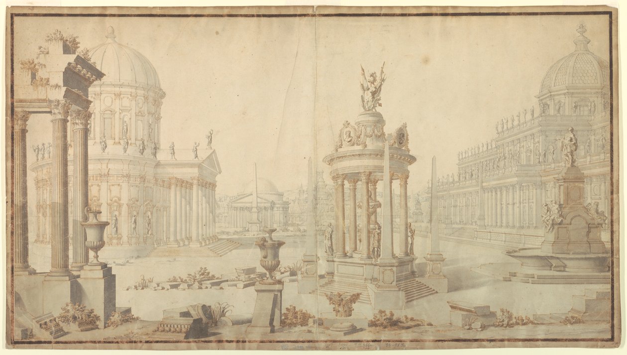Scenedesign: Architectural Fantasy av Giuseppe Galli Bibiena