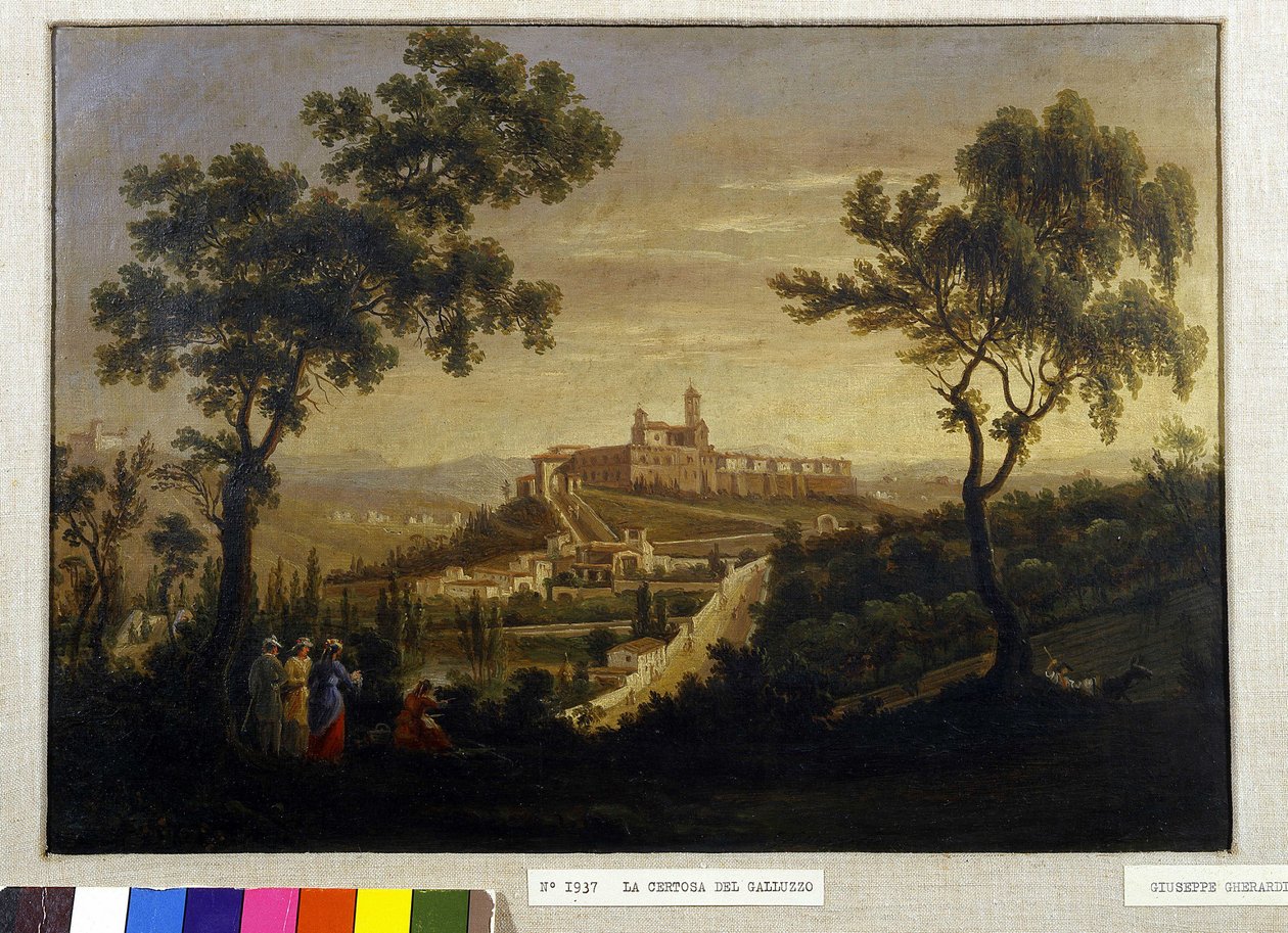 Certosa del Galluzzo (maleri) av Giuseppe Gherardi