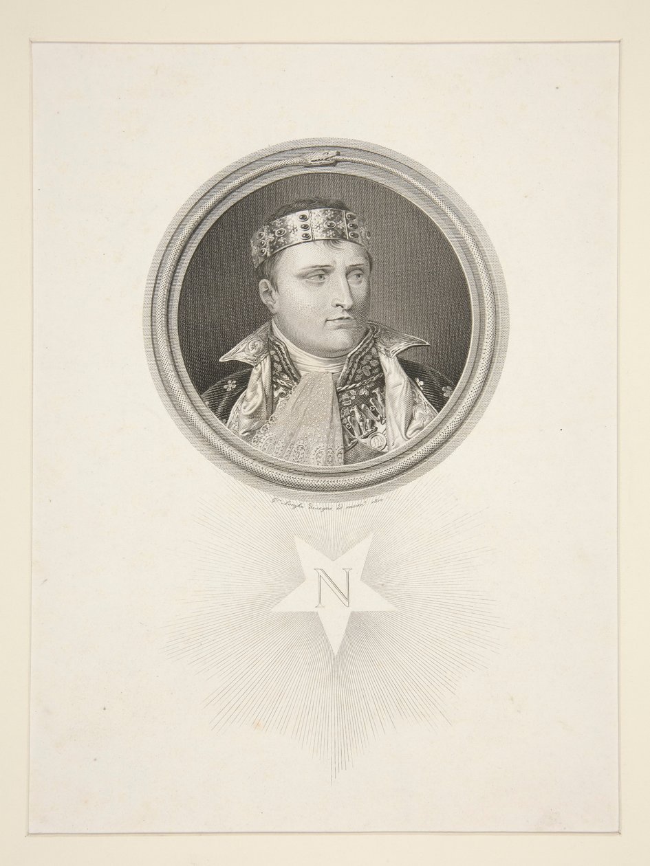 Napoleon som konge av Italia av Giuseppe Longhi