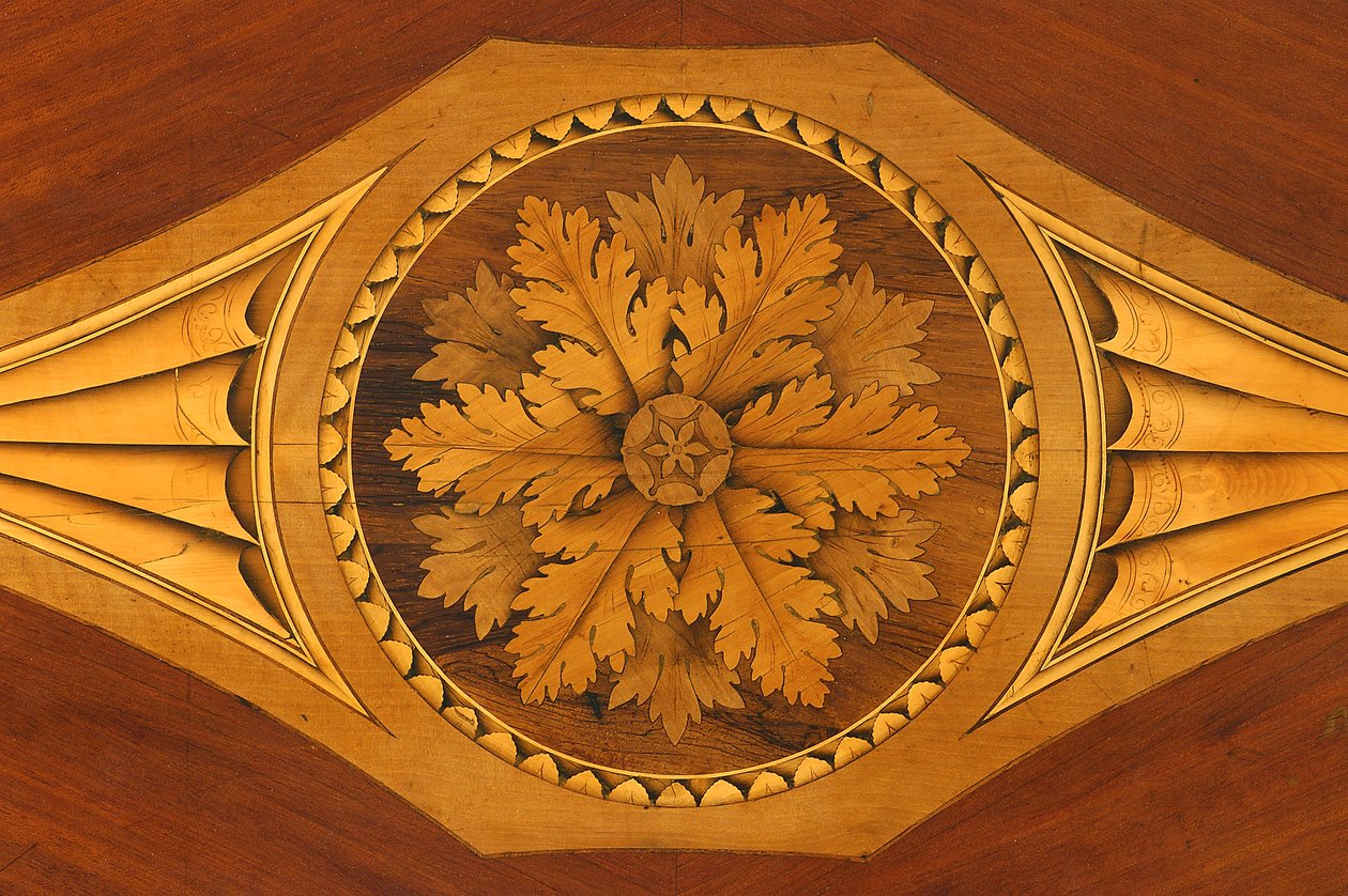Detalj av en bordplate (tre) (detalj av 3498613) av Giuseppe Maggiolini