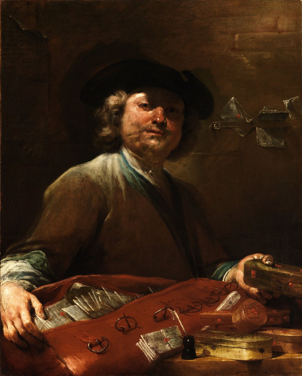Postbudet av Giuseppe Maria Crespi