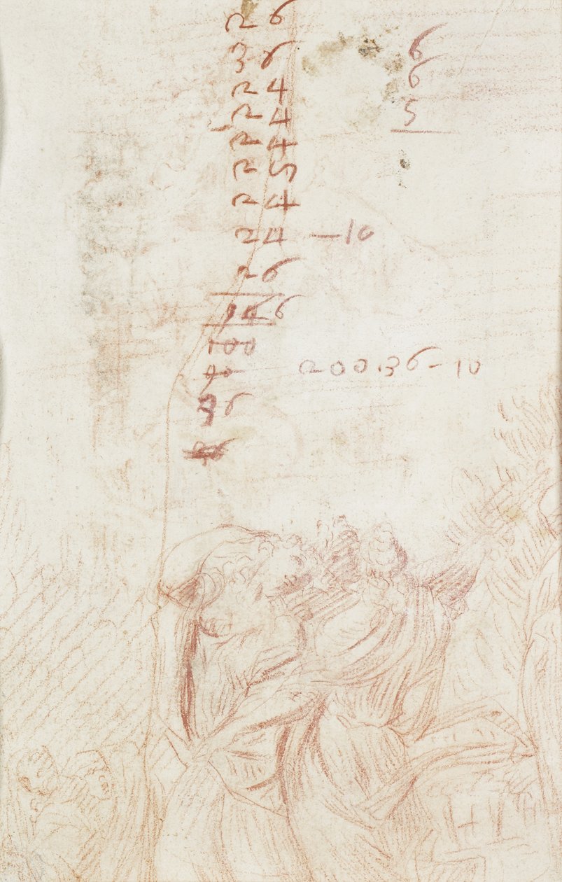 Fragmentarisk kopi, 1710-15 av Giuseppe Maria Crespi