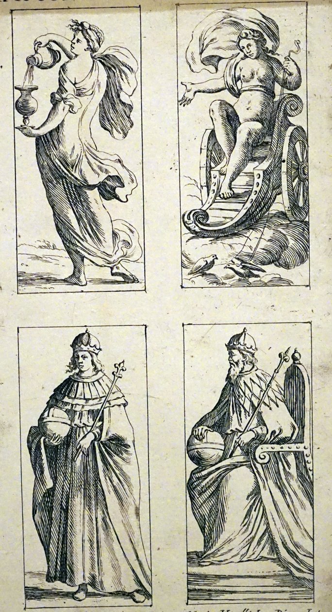 Tarotkort fra 1600-tallet av Giuseppe Maria Mitelli av Giuseppe Maria Mitelli