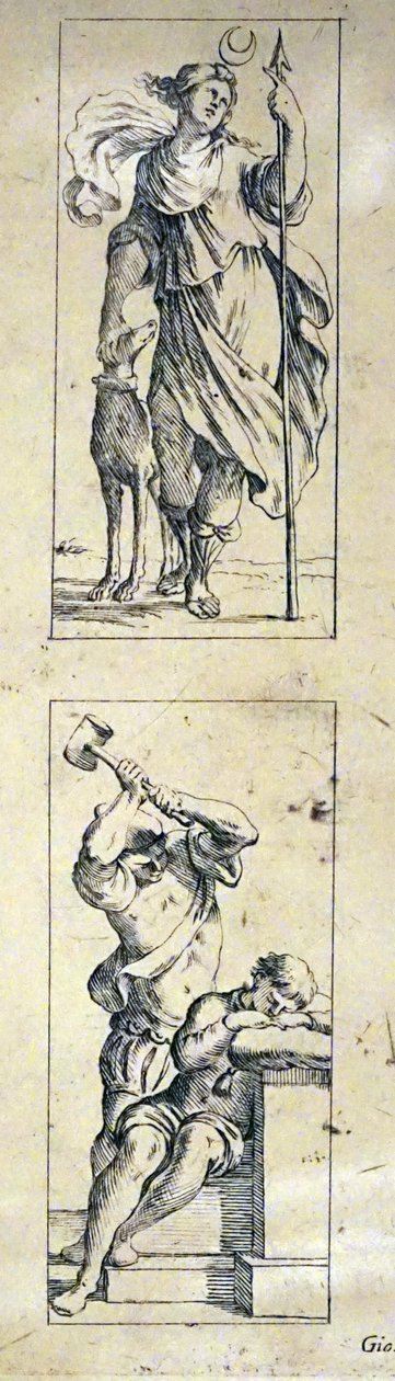 Tarotkort fra 1600-tallet av Giuseppe Maria Mitelli av Giuseppe Maria Mitelli