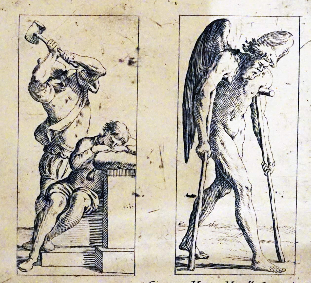 Tarotkort fra 1600-tallet av Giuseppe Maria Mitelli av Giuseppe Maria Mitelli