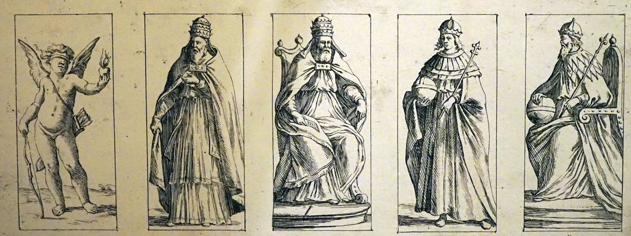 Tarotkort fra 1600-tallet av Giuseppe Maria Mitelli av Giuseppe Maria Mitelli