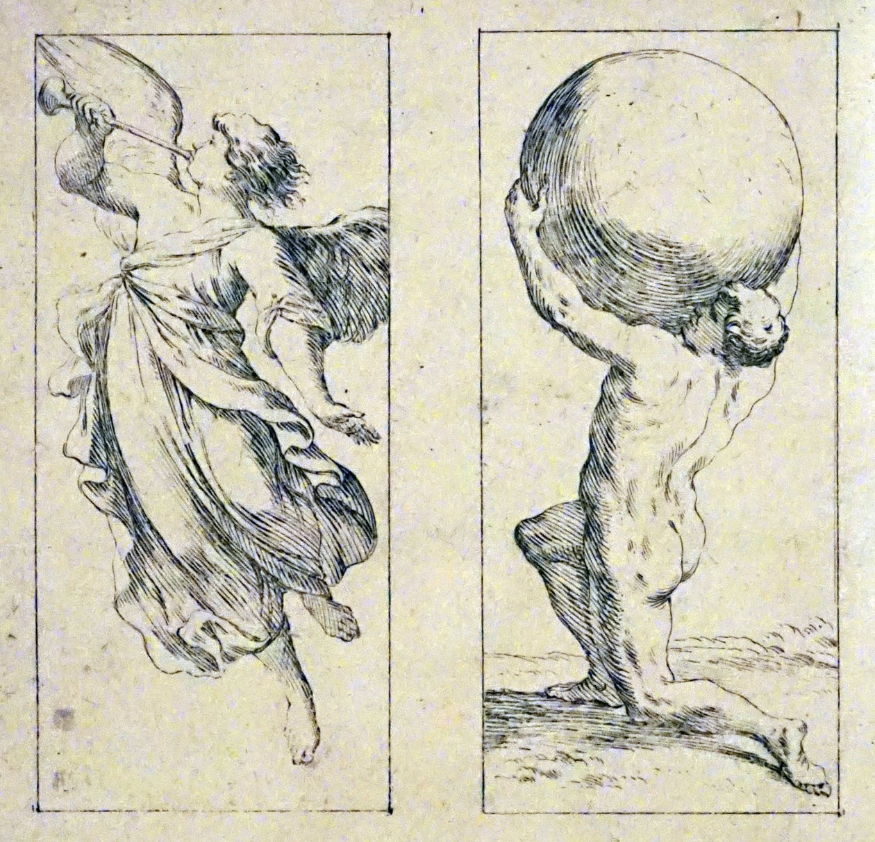 Tarotkort fra 1600-tallet av Giuseppe Maria Mitelli av Giuseppe Maria Mitelli