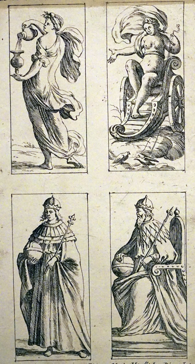 Tarotkort fra 1600-tallet av Giuseppe Maria Mitelli av Giuseppe Maria Mitelli
