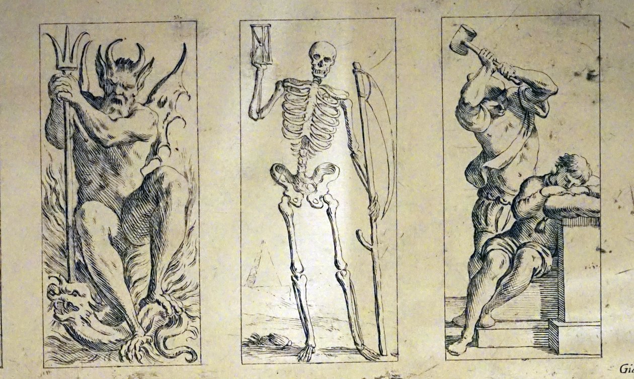 Tarotkort fra 1600-tallet av Giuseppe Maria Mitelli av Giuseppe Maria Mitelli