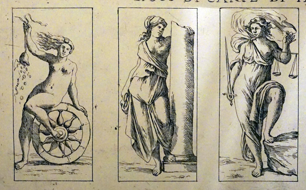 Tarotkort fra 1600-tallet av Giuseppe Maria Mitelli av Giuseppe Maria Mitelli