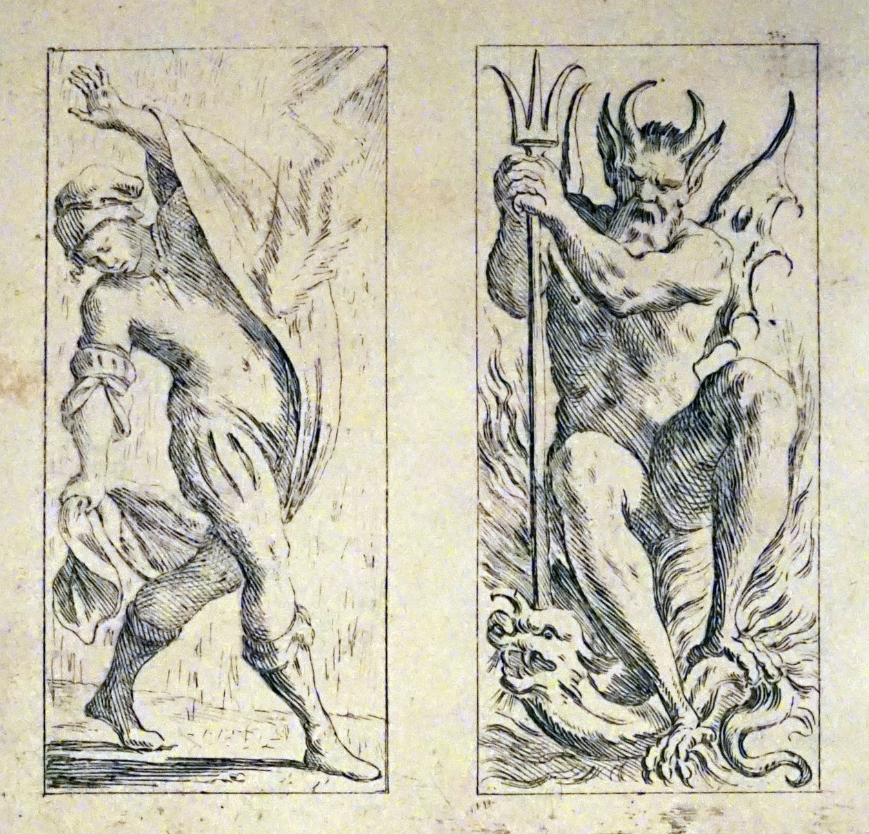 Tarotkort fra 1600-tallet av Giuseppe Maria Mitelli av Giuseppe Maria Mitelli