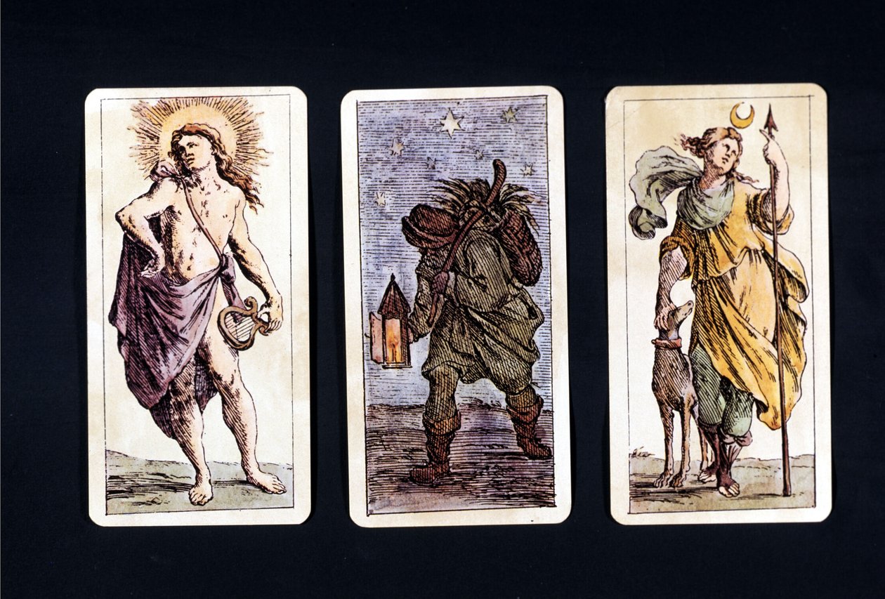 Tarotene til G. B. Mitelli av Giuseppe Maria Mitelli