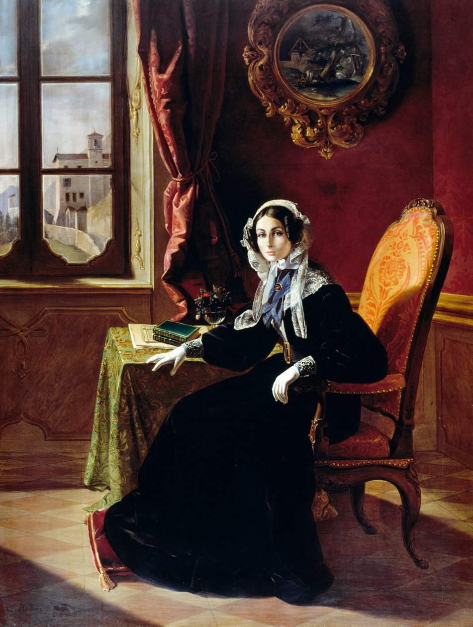 Grevinne Pallavicini av Giuseppe Molteni
