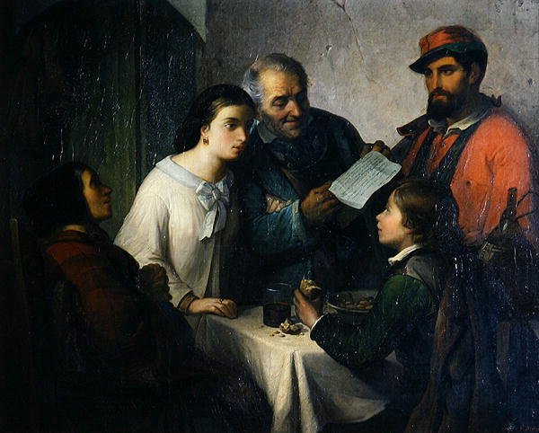 Den frivilliges brev, fra fronten til familien av Giuseppe Moricci