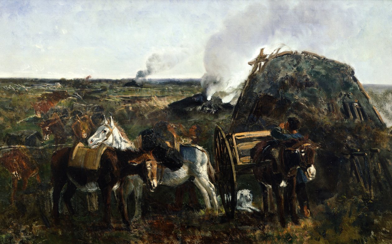The Colliers, av Giuseppe Palizzi av Giuseppe Palizzi