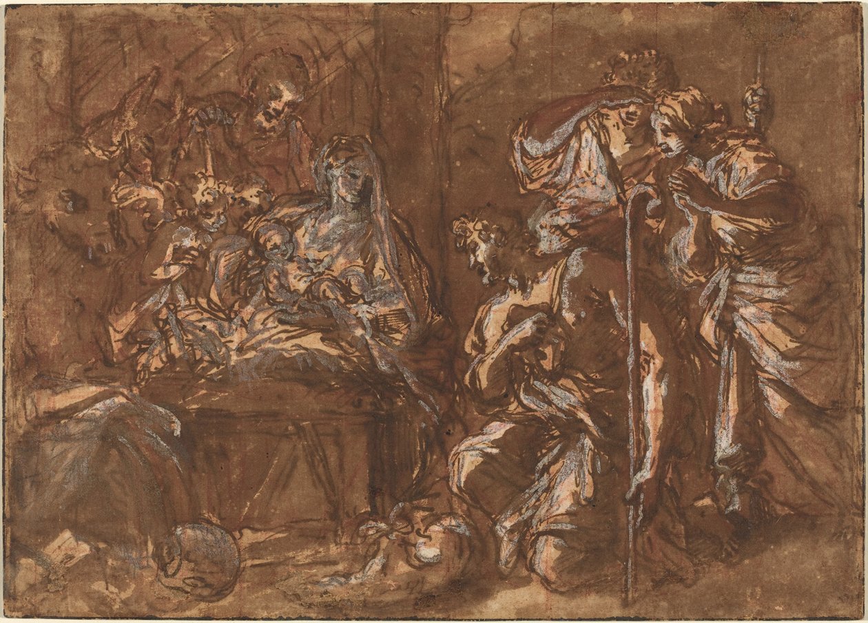 Hyrdenes tilbedelse av Giuseppe Passeri