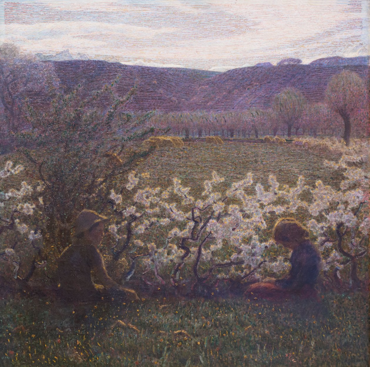 Blomstret eng av Giuseppe Pellizza da Volpedo