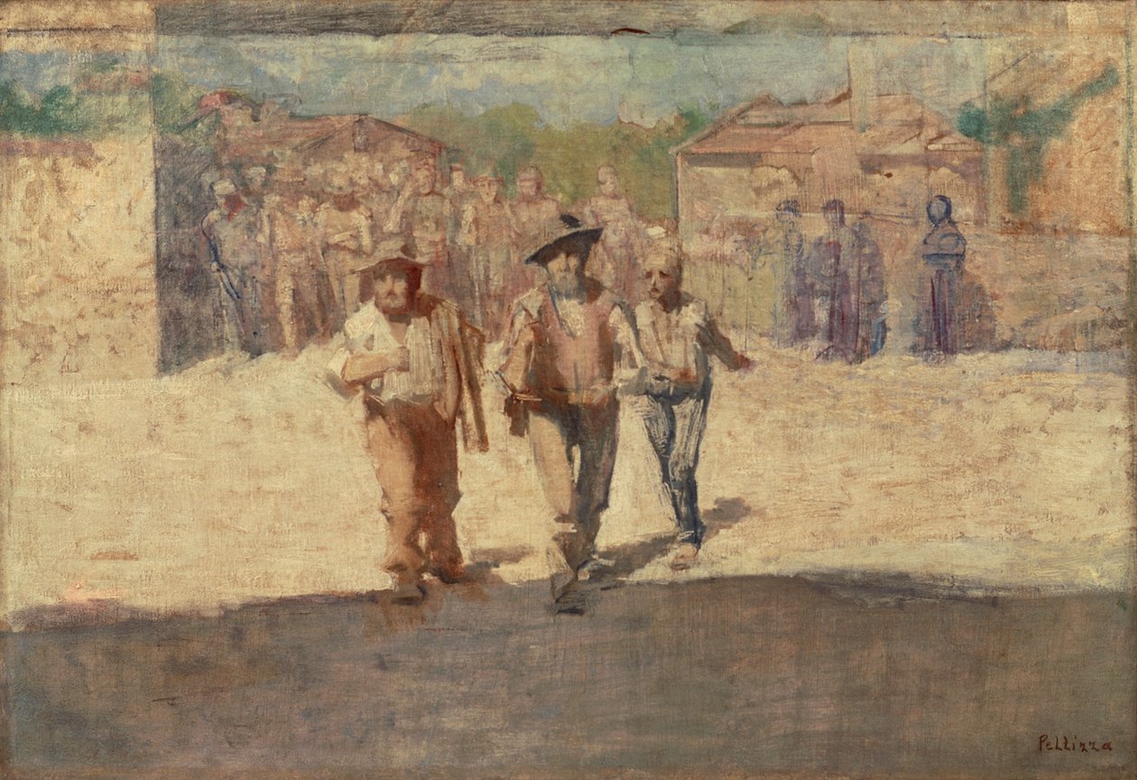 Sultens ambassadører av Giuseppe Pellizza da Volpedo