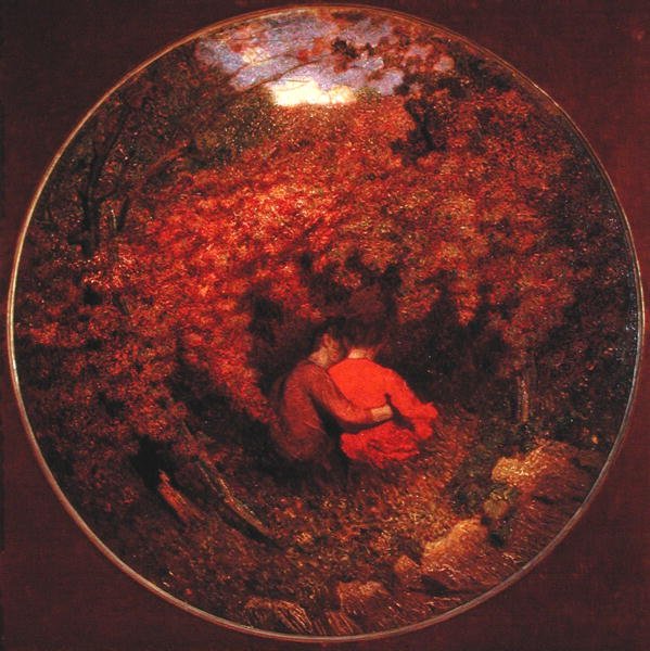 Livets kjærlighet, 1901 av Giuseppe Pellizza da Volpedo