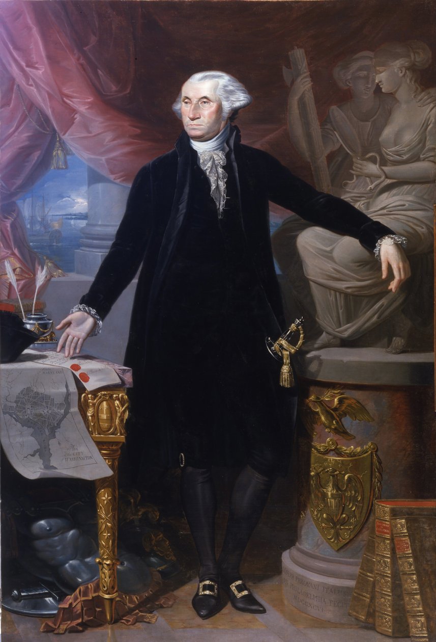 Portrett av George Washington av Giuseppe Perovani