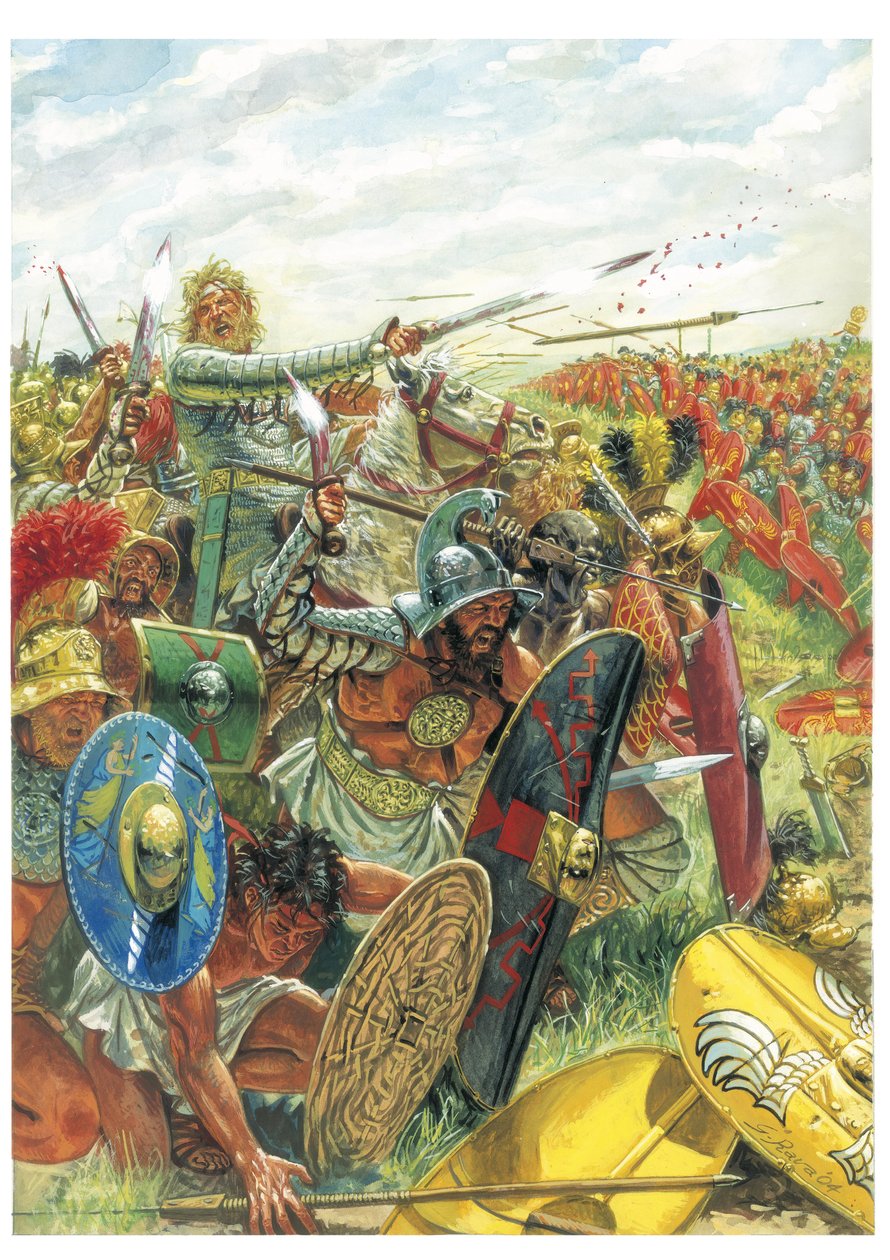 Spartacus-opprøret av Giuseppe Rava