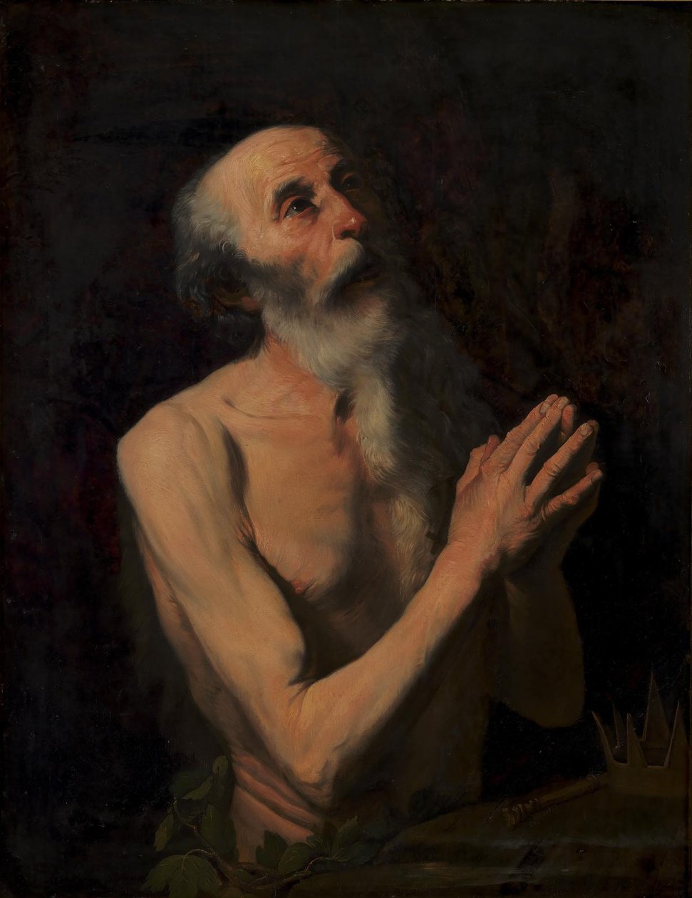 Eremitten Onuphrius av Giuseppe Ribera