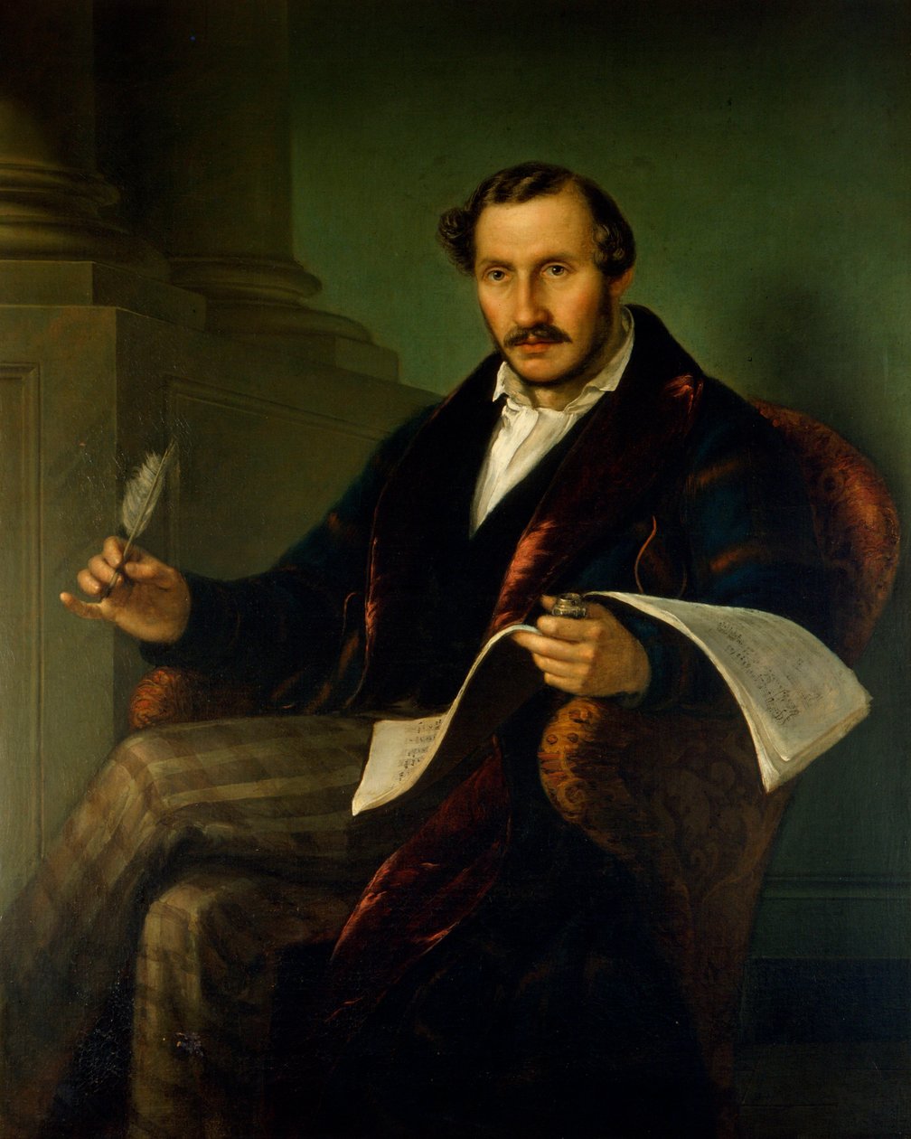 Gaetano Donizetti av Giuseppe Rillosi