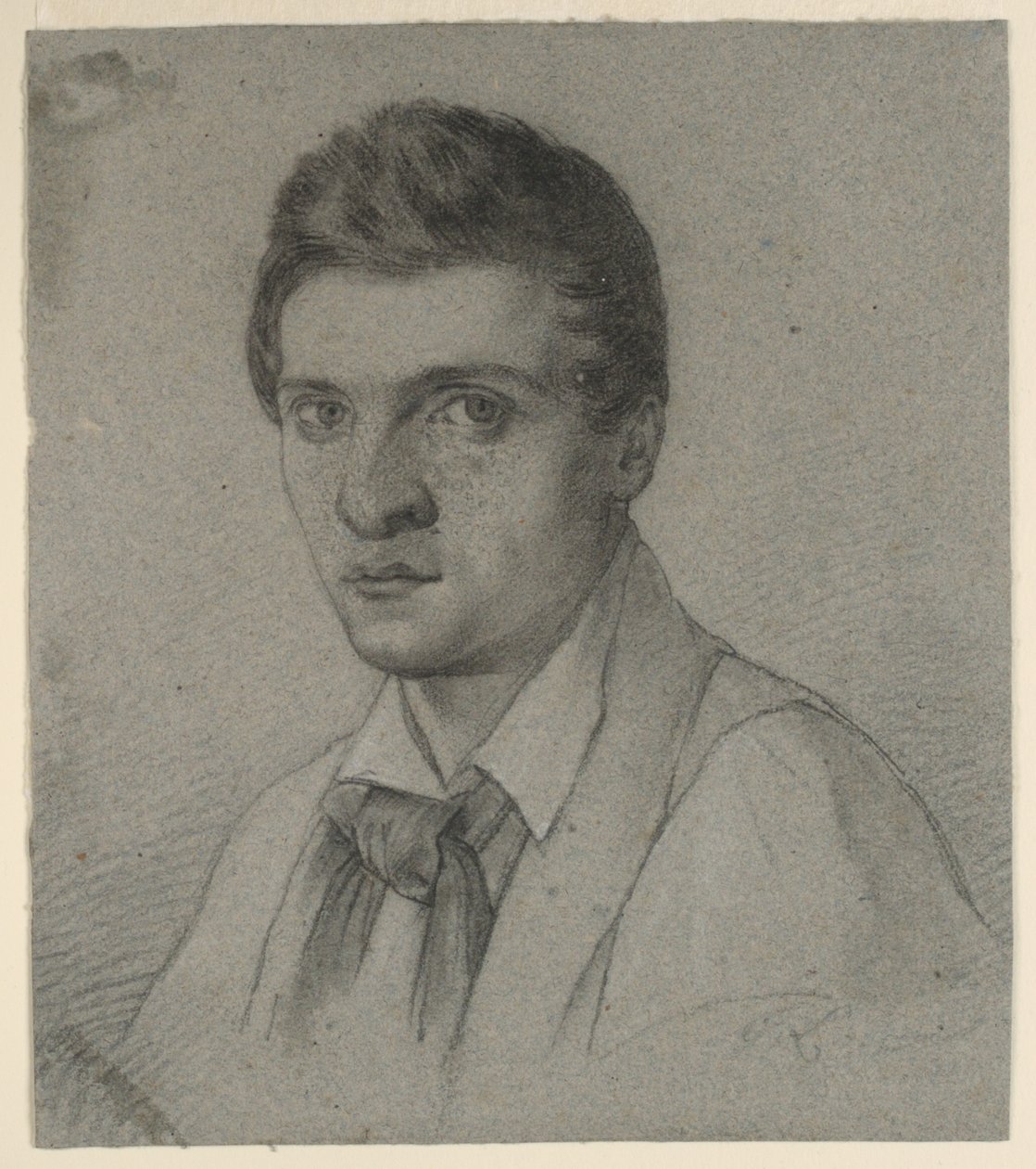 Selvportrett av Giuseppe Sabatelli