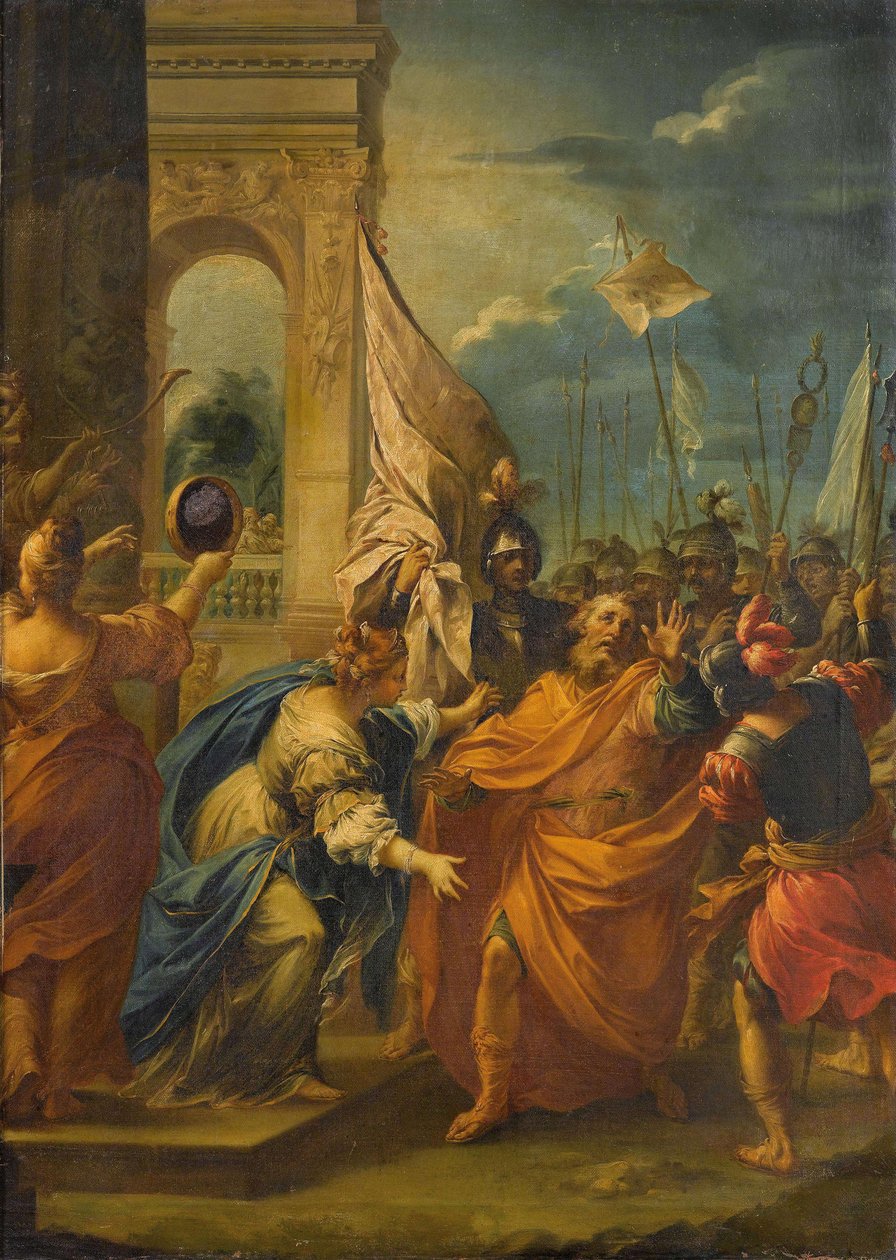 Jeftas gjenkomst. av Giuseppe Varotti