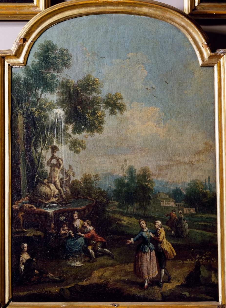 Tidsfordriv på et landsted av Giuseppe Zais