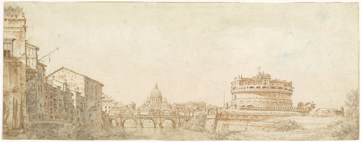 Utsikt over Roma med Dome of Saint Peter